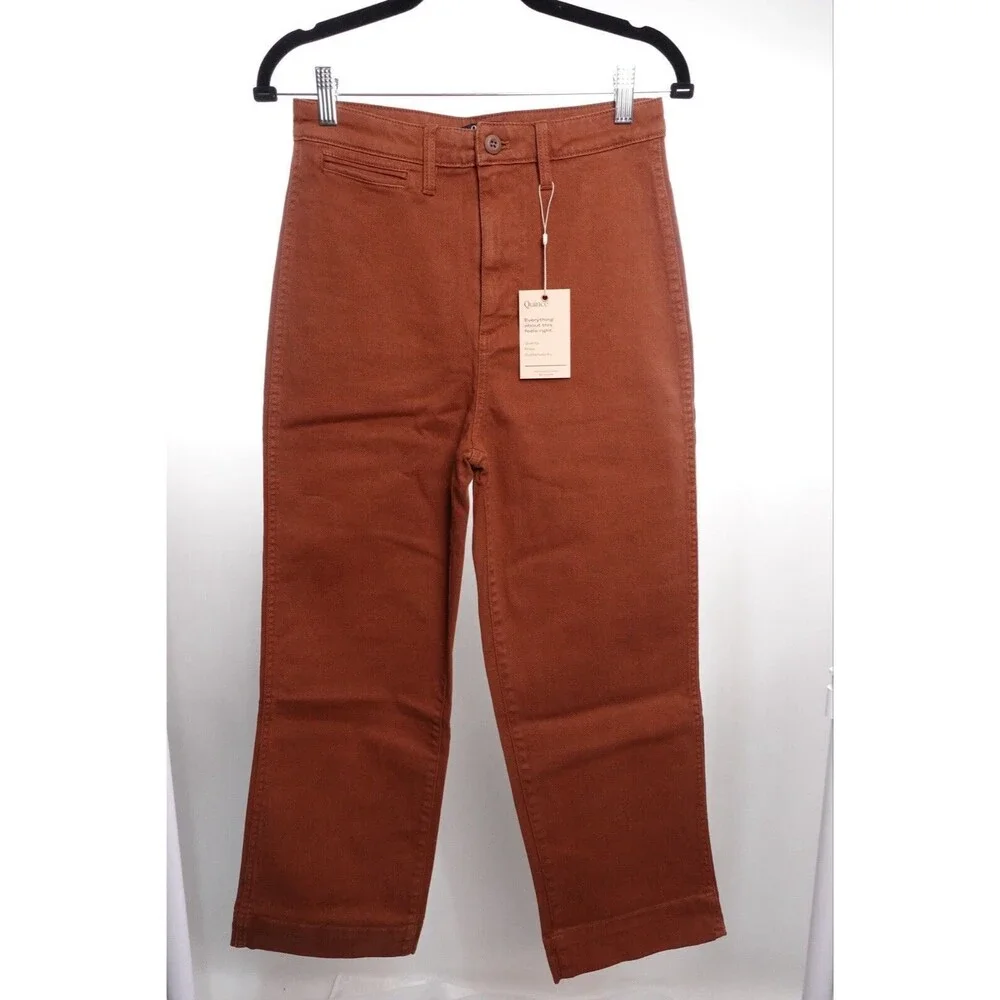 Quince Rust Pants - Picture 5 of 12